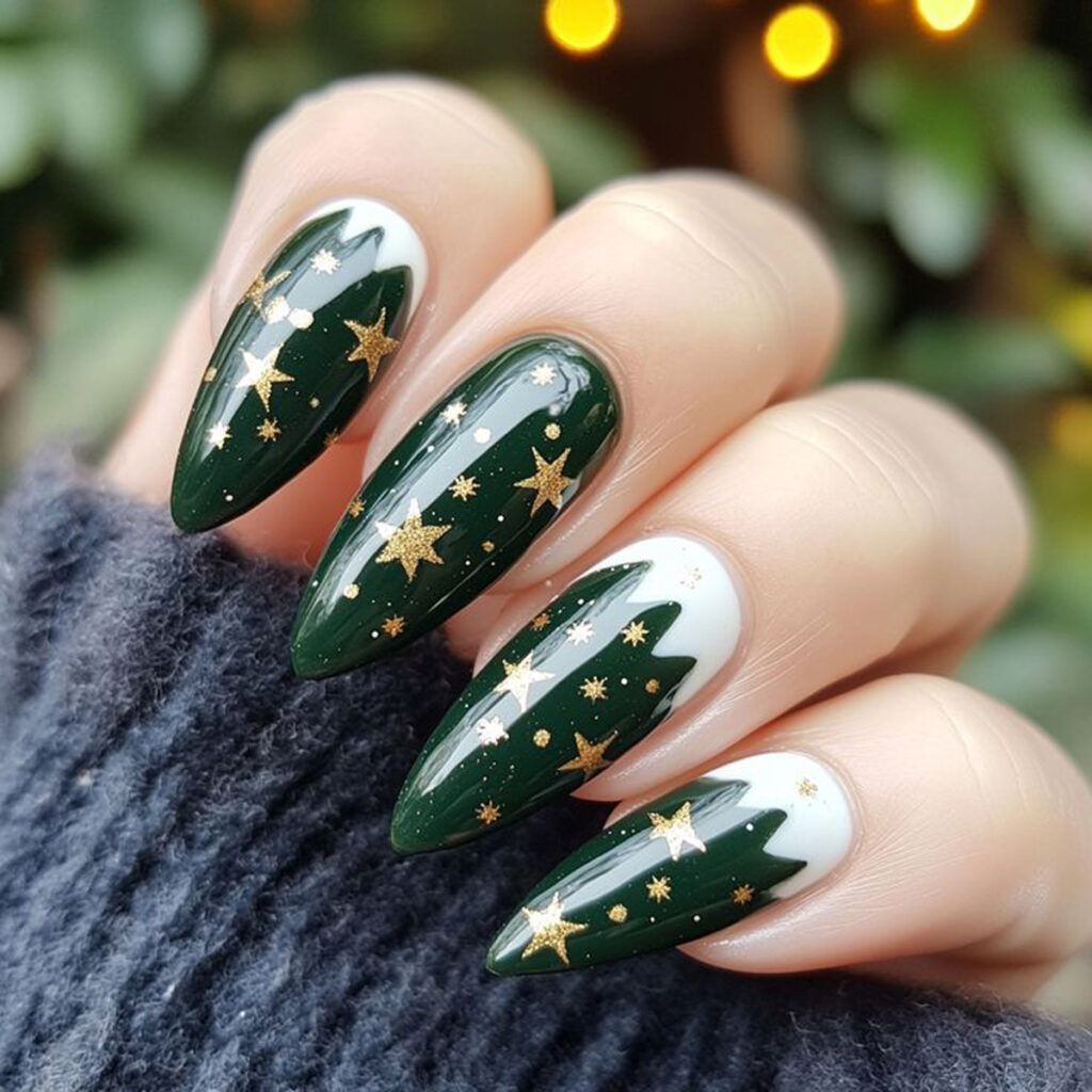 ناخن کریسمس ترند