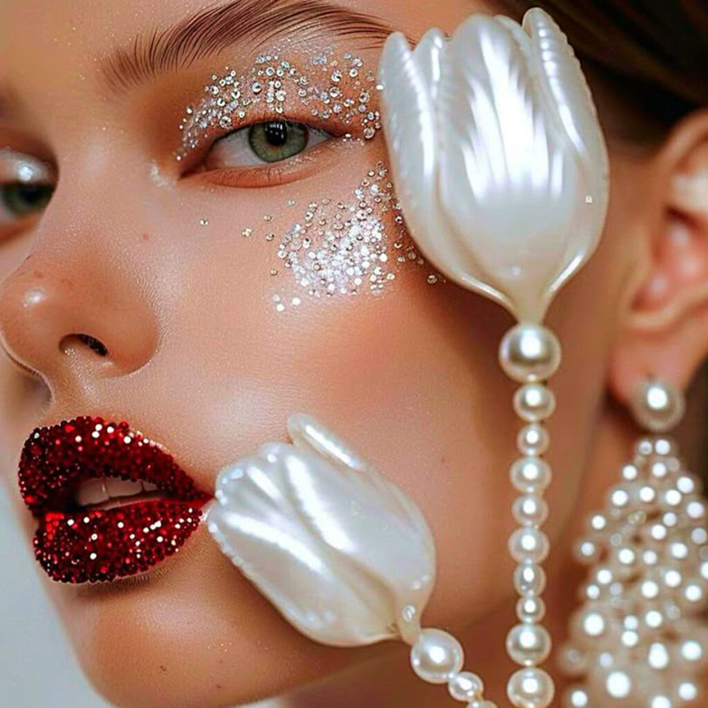 بهترین آرایش لب برای کریسمس