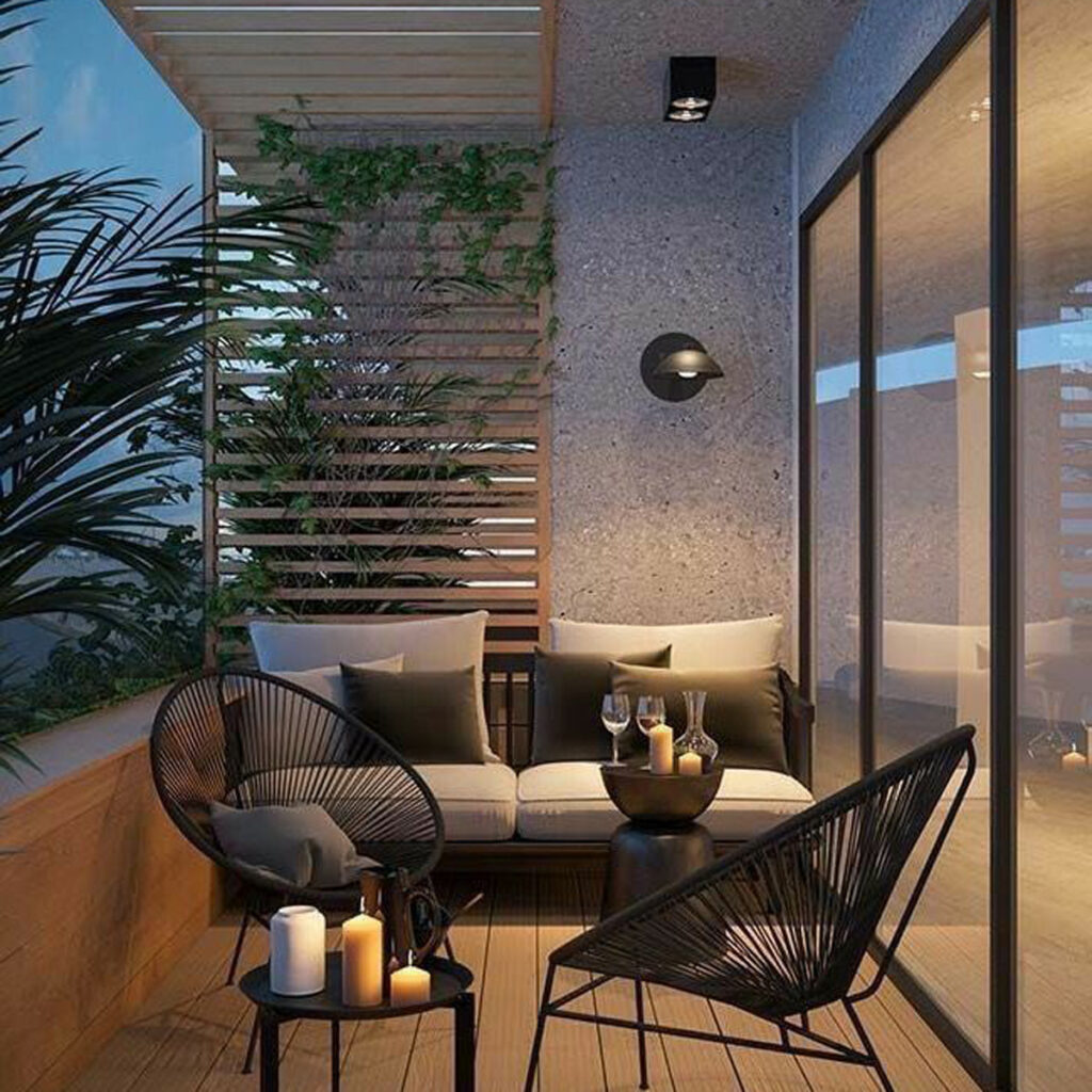 ترندهای دیزاین بالکن خاص