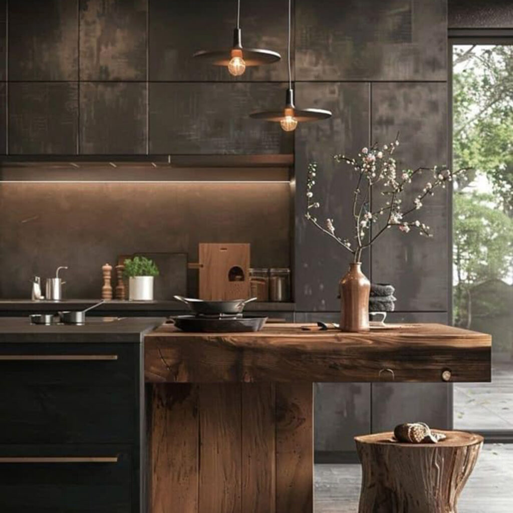 طراحی کابینت آشپزخانه شیک