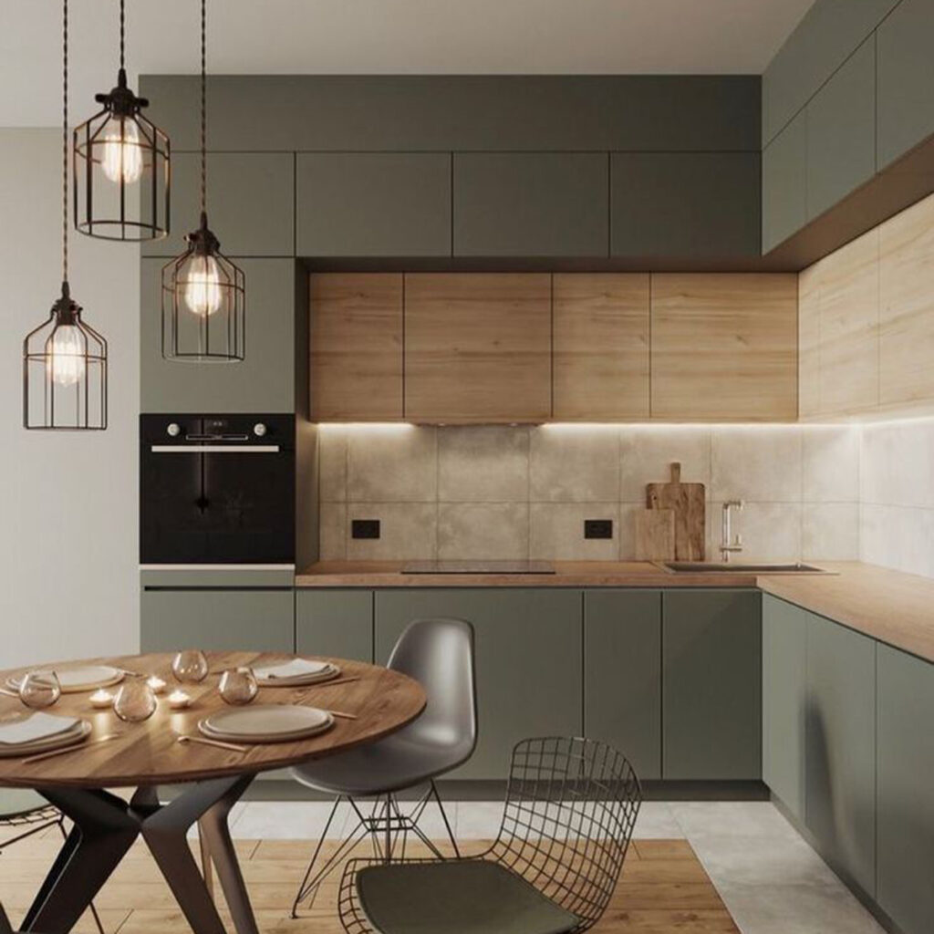 مدل کابینت آشپزخانه شیک و مدرن