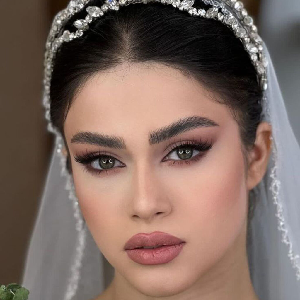 خاص ترین مدل آرایش عروس اروپایی