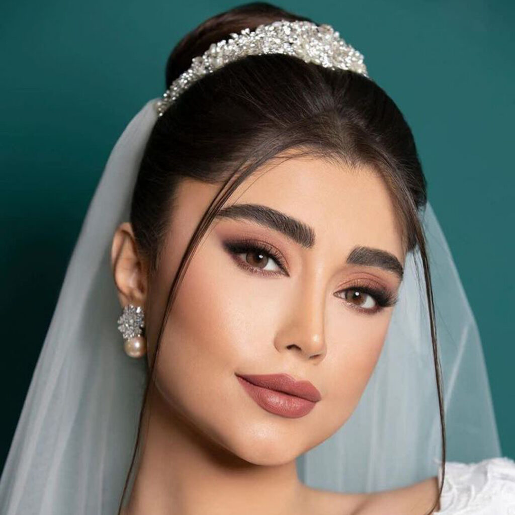 مدل آرایش عروس اروپایی مدرن