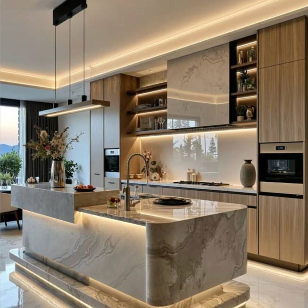 مدل‌ های جدید طراحی کابینت شیک 