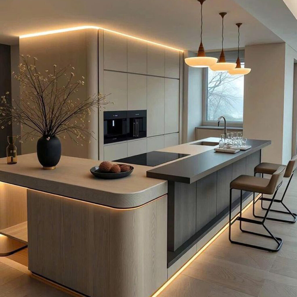 مدل‌ های جدید طراحی کابینت زیبا