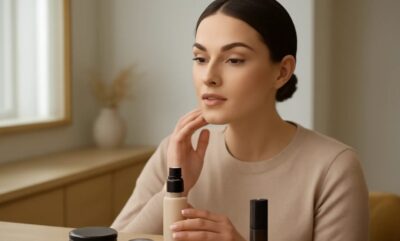 ترفند Suede Skin برای داشتن پوست مات و محو