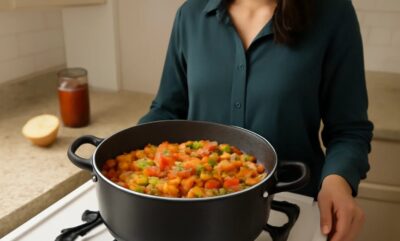 19 شام یک قابلمه ای با گوشت چرخ کرده برای شام راحت