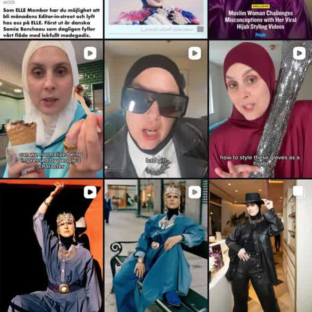 صفحه اینستاگرام سامیا بنشاو (Samia Benchaou)