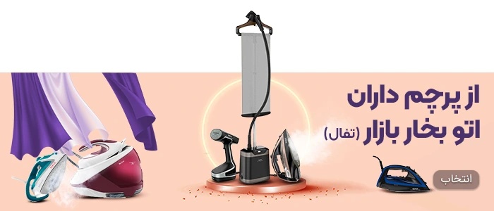 اتو بخار تفال اصل در تک کالابان