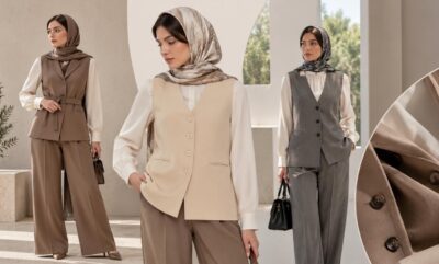 وست زنانه با شلوار پارچهای؛ چطور بدون کت، استایلی رسمی و شیک داشته باشیم؟